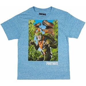 Fortnite Shirt Boys' Rex Welcome To The Jungle Graphic Character T-Shirt Size 2X